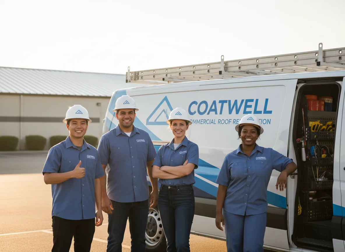 Commercial roof coating company in Westport, TN